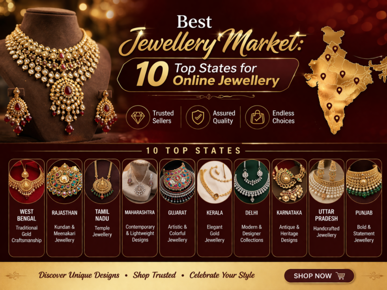 Best Jewellery Market: 10 Top States for Online Jewellery